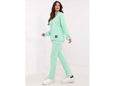 Ensemble avec sweat et pantalon - menthe
