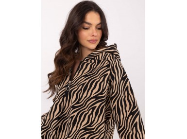 Sweat-shirt imprimé - chameau