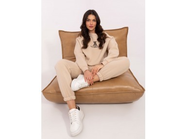 Ensemble avec sweat et pantalon - beige
