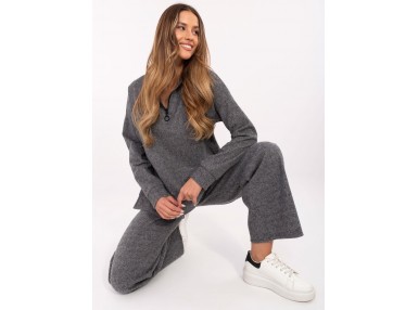 Ensemble avec sweat et pantalon - gris froncé
