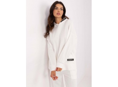 Sweat à capuche pour femme - beige clair