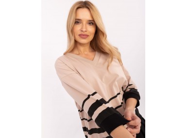 T-shirt en coton - beige