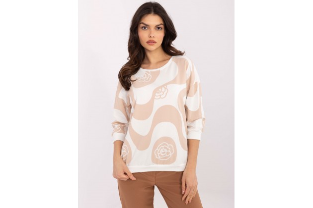 T-shirt en coton - beige