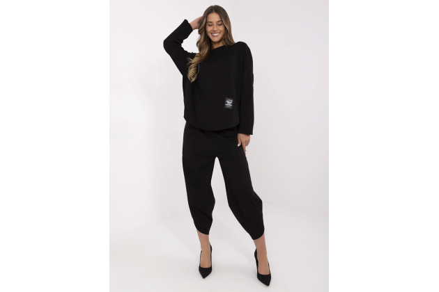 Ensemble avec sweat et pantalon - noir