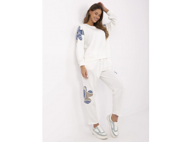 Ensemble avec sweat et pantalon - éqru