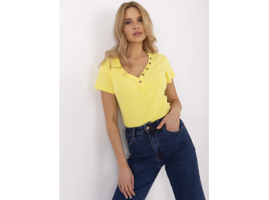 T-shirt en coton - jaune