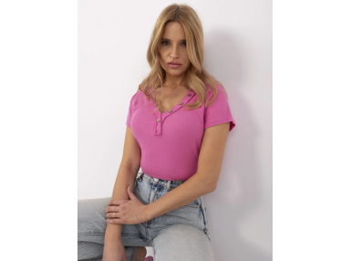 T-shirt en coton - rose